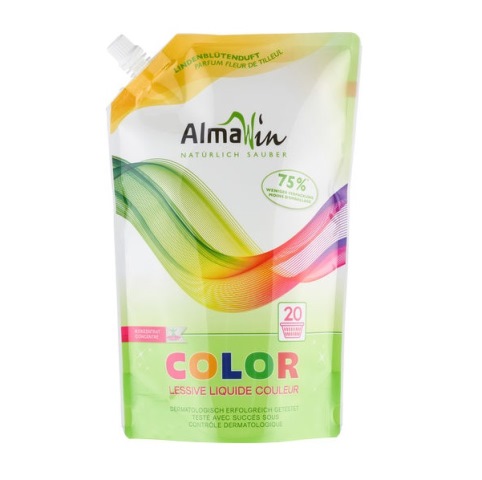 Жидкое средство для стирки цветного белья AlmaWin Color экоконцентрат 1,5л