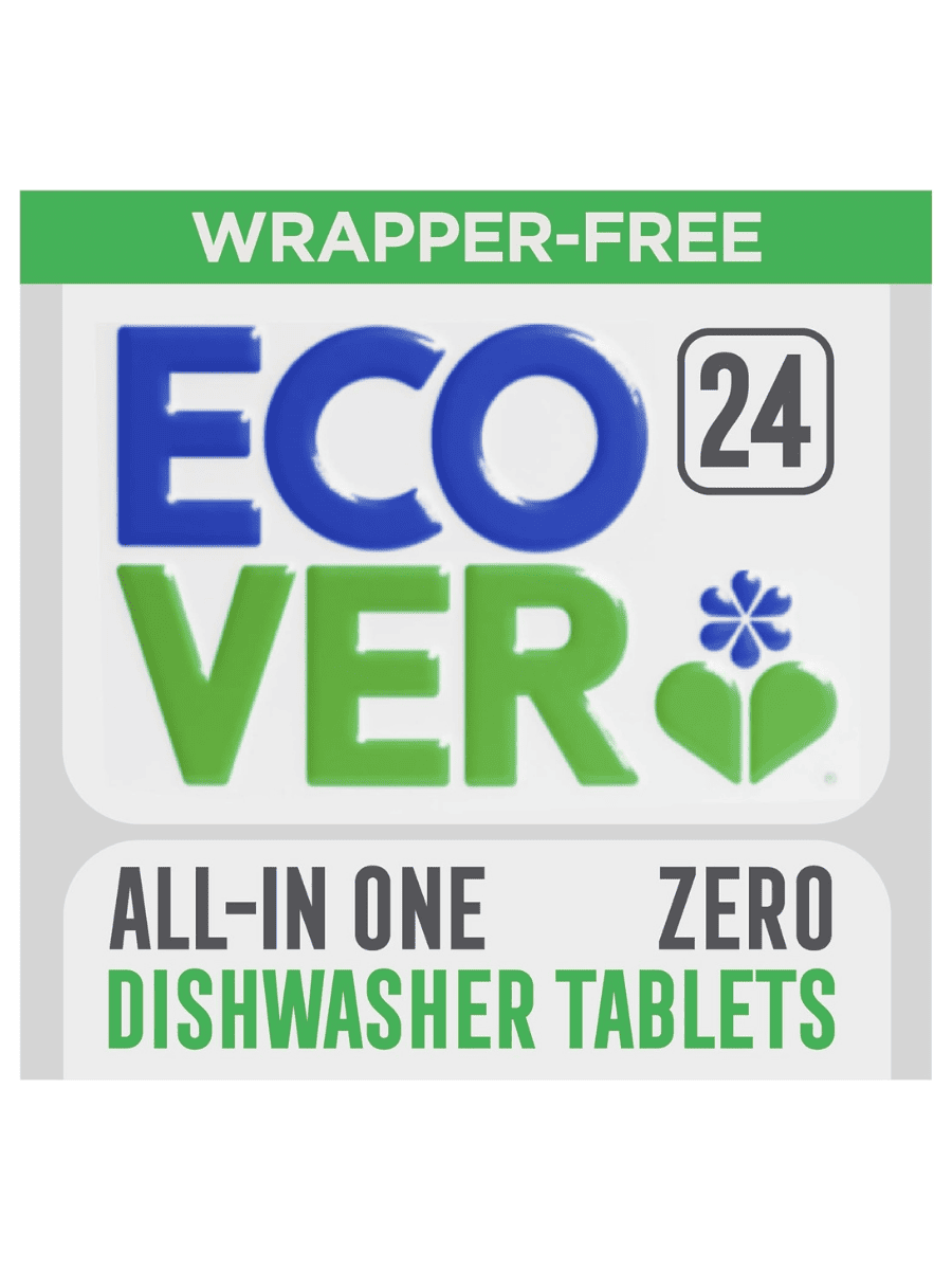 Эко таблетки для посудомоечной машины Ecover Zero Все в одном 24шт