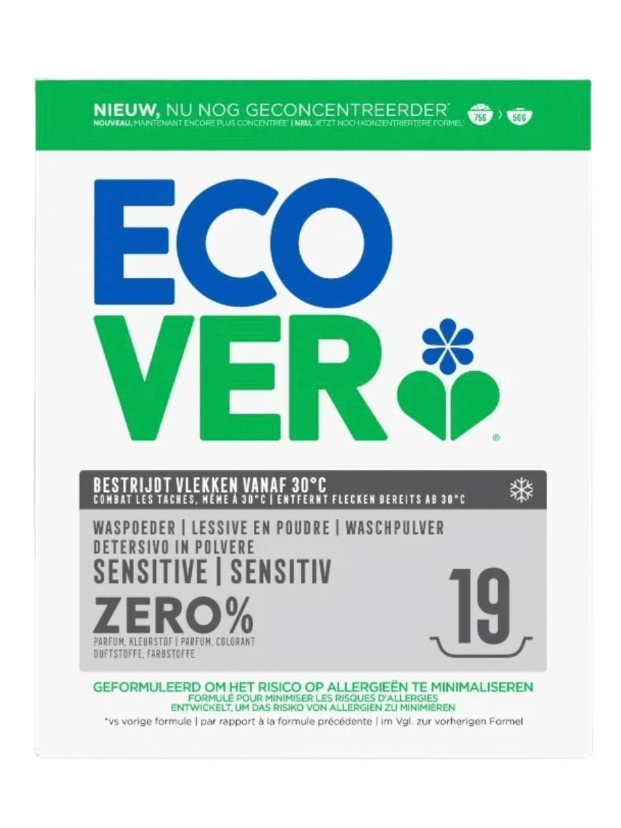 Стиральный порошок автомат Ecover Zero экологичный концентрат 950г