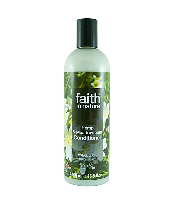 Увлажняющий кондиционер для волос faith in nature с Конопляным маслом, 400мл