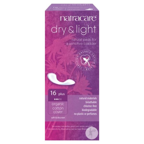 Урологические прокладки Natracare Dry Light Plus 16